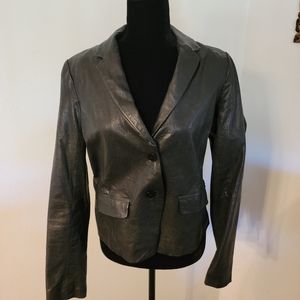 GAP Leather Blazer